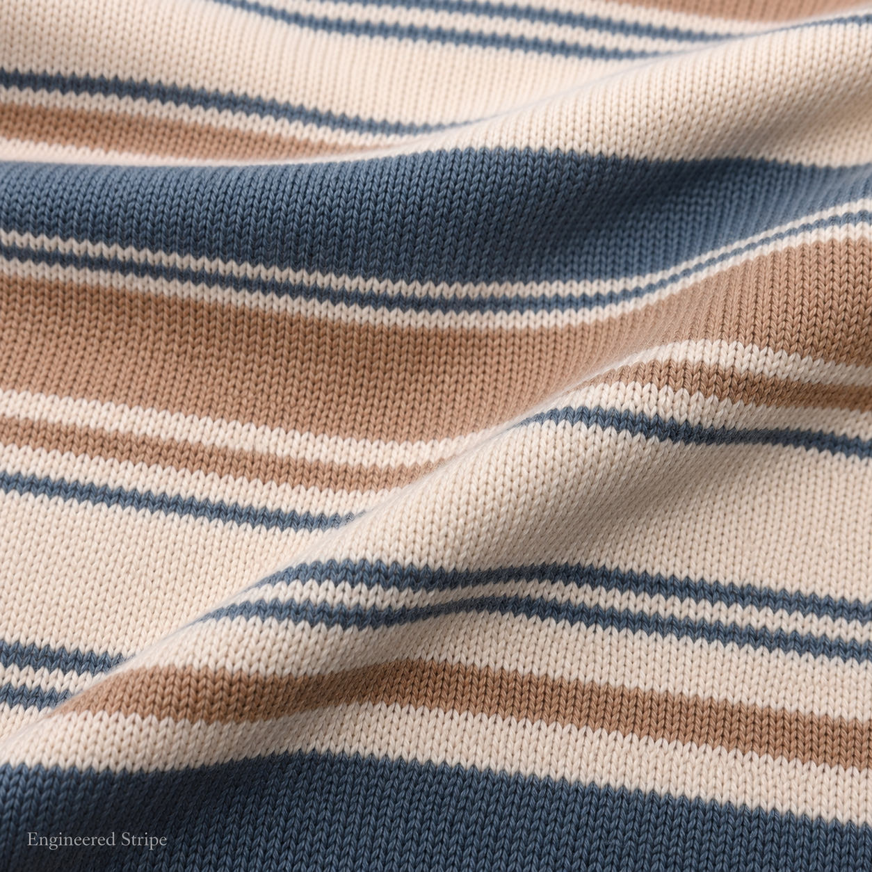 Engineered stripe fabric